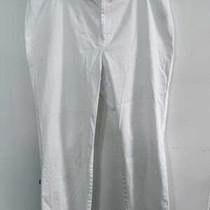 Ralph Lauren White Boot Cut Pants